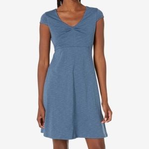 Horny Toad (Toad&Co) Rosemarie Dress Periwinkle Blue Size Large